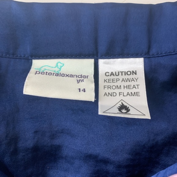 Peter Alexander Silk Pjs - size 14 kids but would fit a 6/8 - Picture 4 of 4